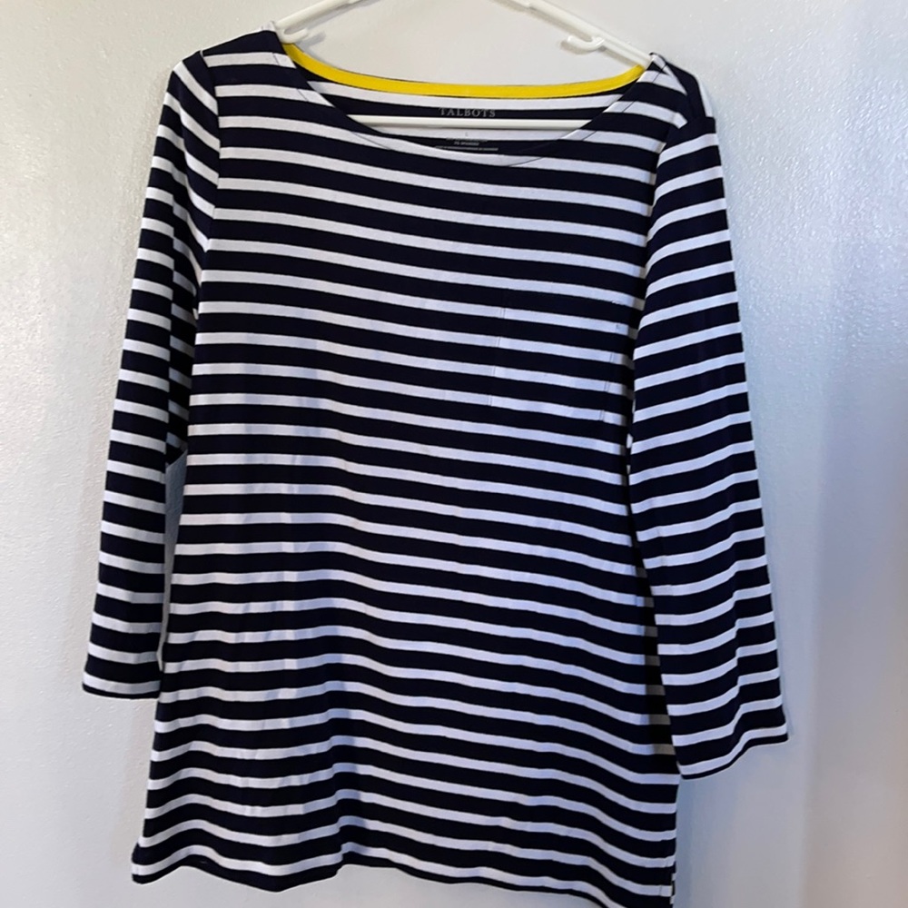Talbots Stretch Weekend Tee